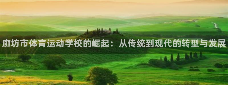 一竞技官方正版app集团logo：廊坊市体育运动学校