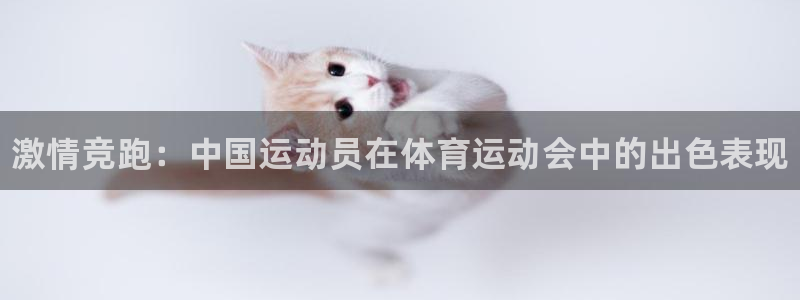 一竞技官方正版app代理：激情竞跑：中国运动员在体育